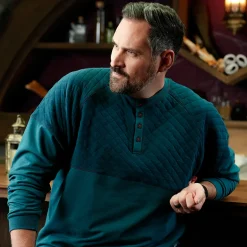 Beauty of Exandria: The Wildes - Fjord Stone Henley Long Sleeve Shirt