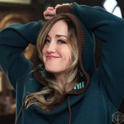 Bells Hells Collection: Chetney Pock O'Pea Pullover Knit Hoodie