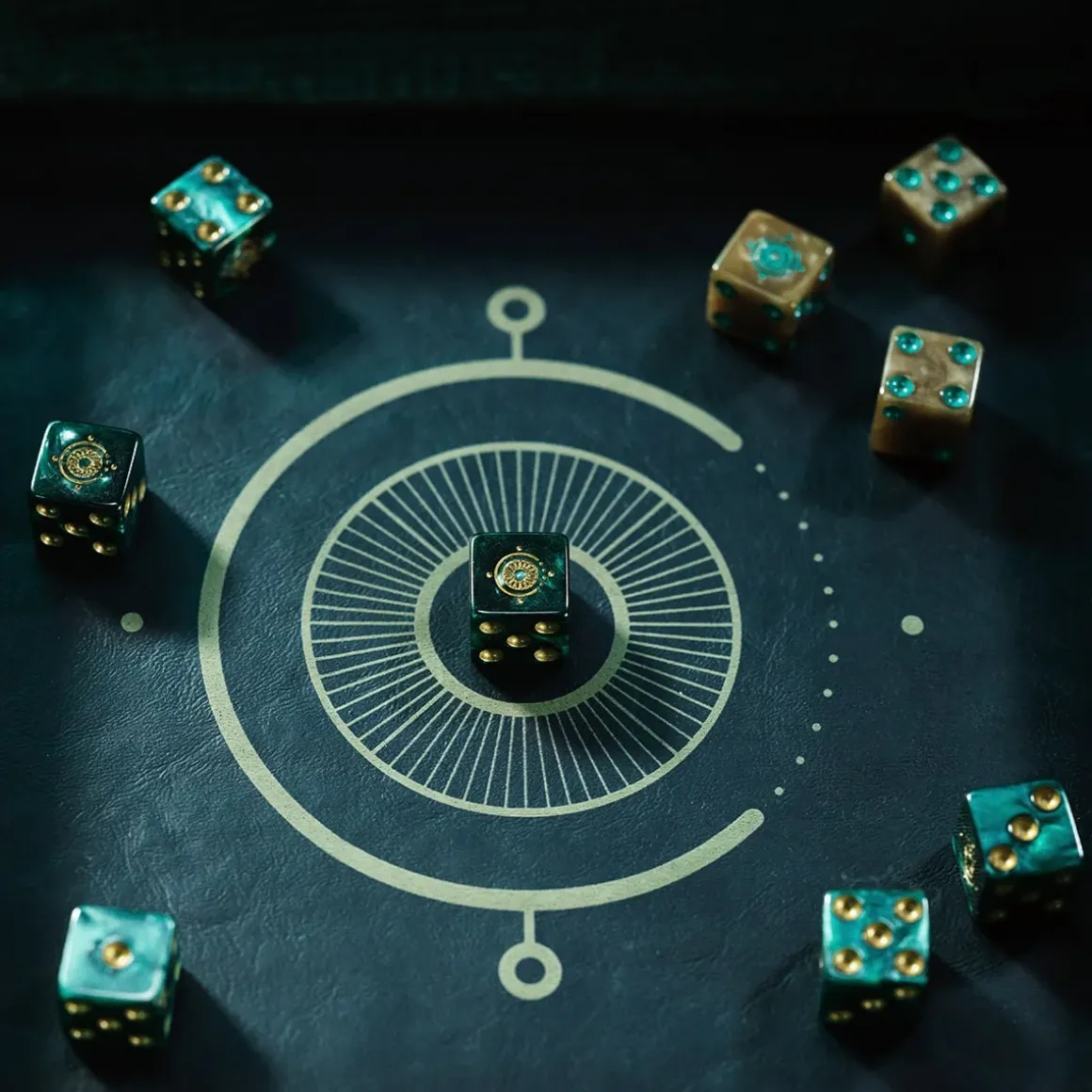 Candela Obscura Dice Set
