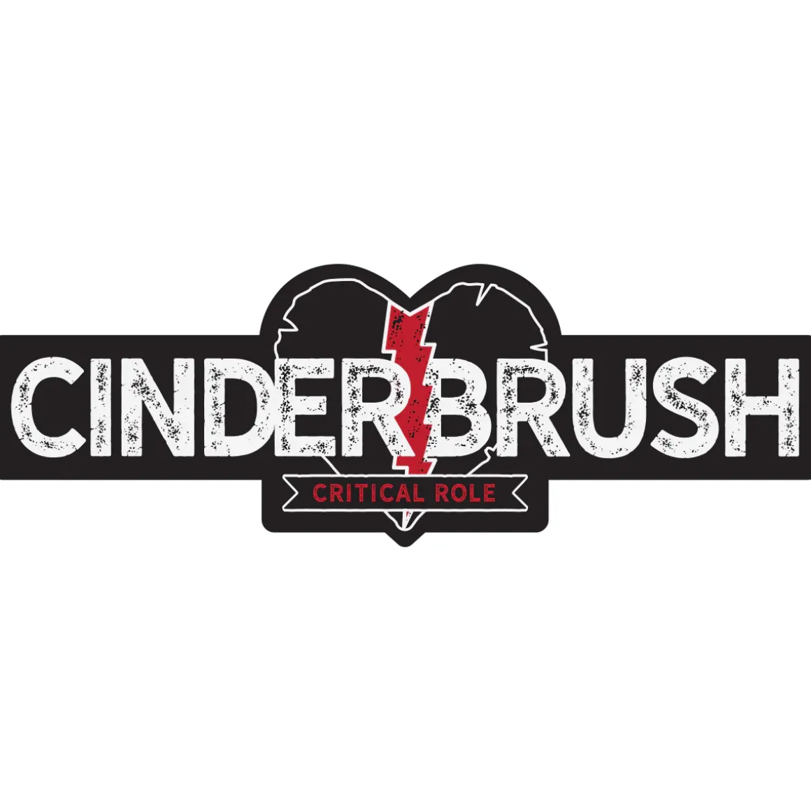 Cinderbrush Sticker