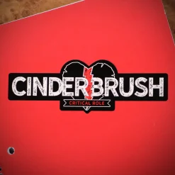 Cinderbrush Sticker