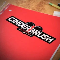 Cinderbrush Sticker