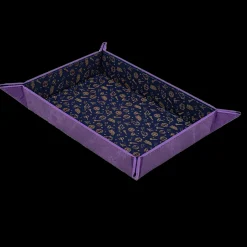 Critical Role Bells Hells Pattern Printed Leatherette Folding Dice Tray