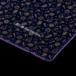 Critical Role Bells Hells Pattern Printed Leatherette Folding Dice Tray