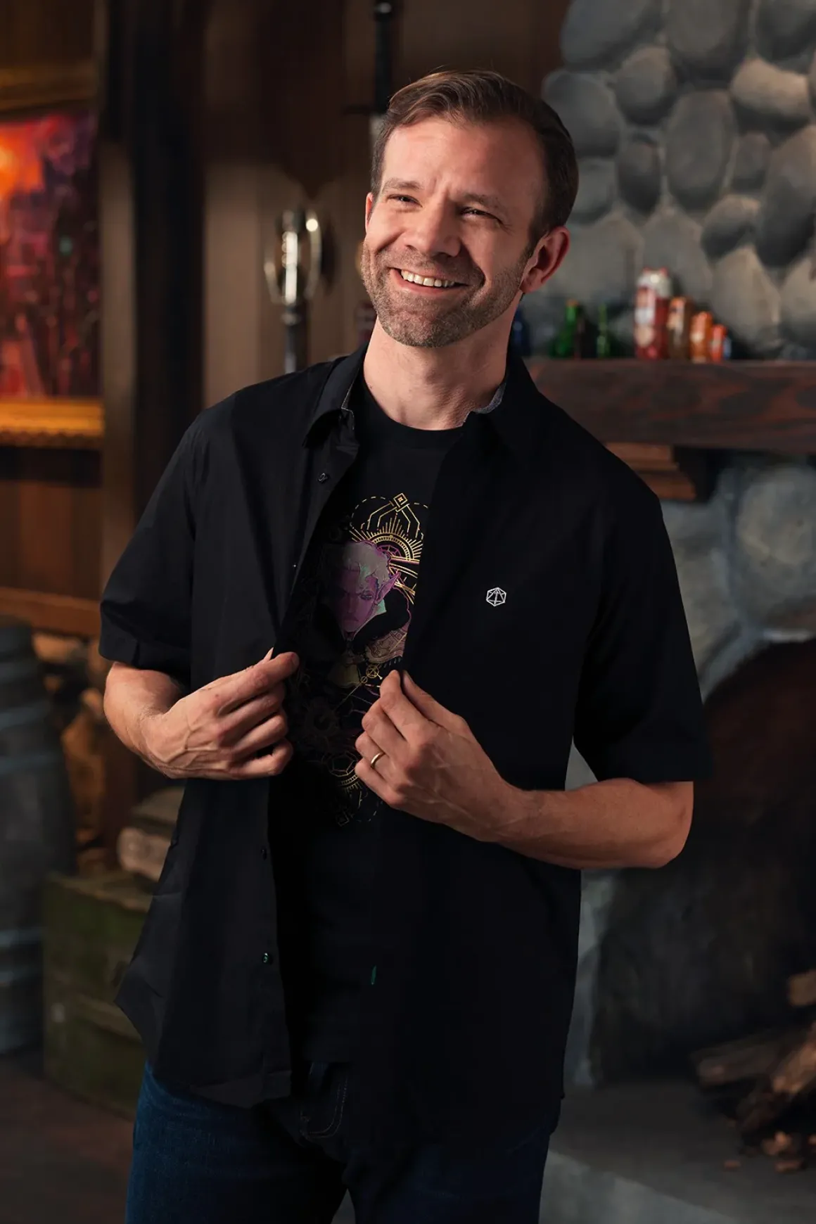 Critical Role Button Down Shirt