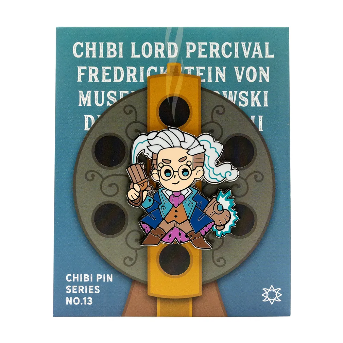 Critical Role Chibi Pin No. 13 - PERCIVAL FREDRICKSTEIN VON MUSEL KLOSSOWSKI DE ROLO III