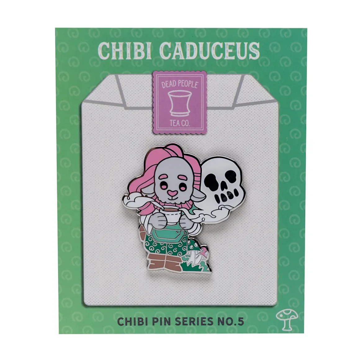 Critical Role Chibi Pin No. 5 - Caduceus Clay