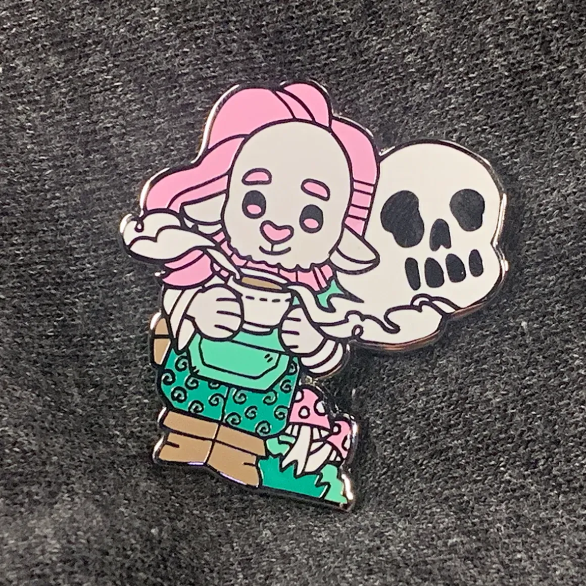 Critical Role Chibi Pin No. 5 - Caduceus Clay