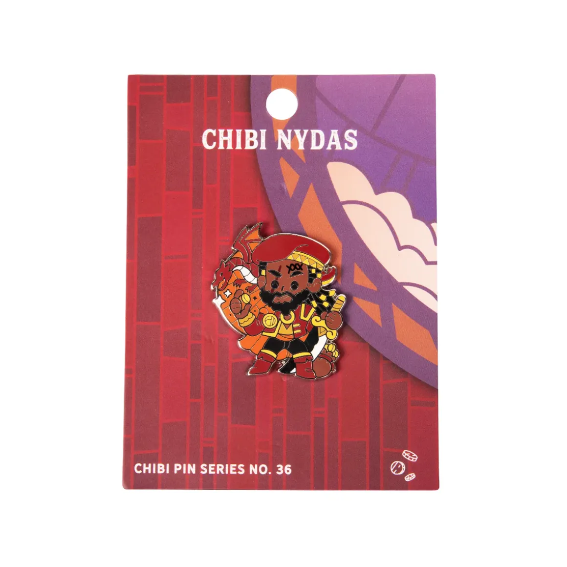 Critical Role Chibi Pin No. 36 - Nydas Okiro