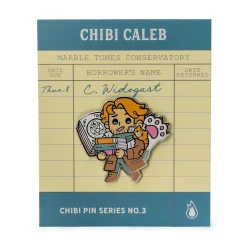 Critical Role Chibi Pin No. 3 - Caleb Widogast