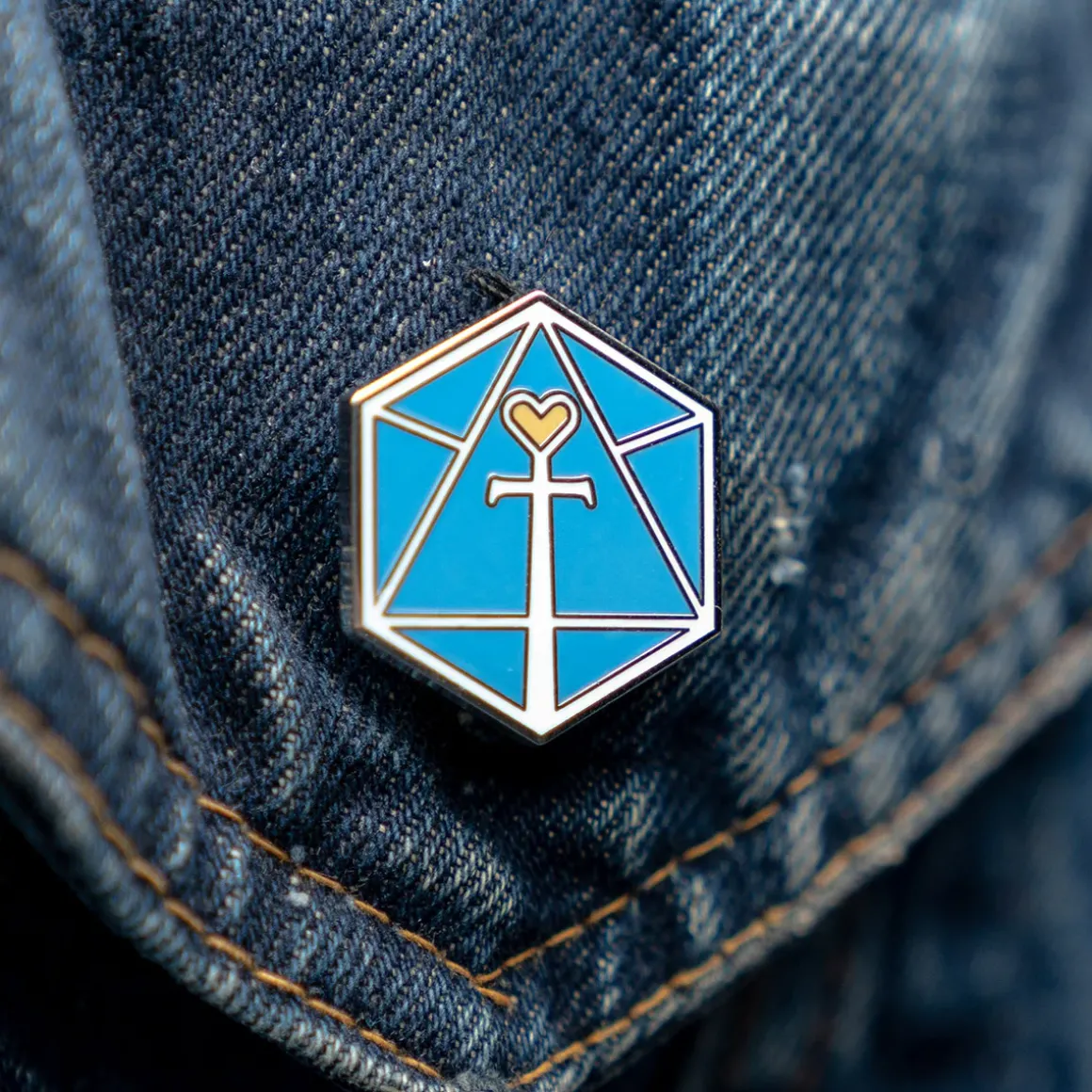Critical Role Foundation Enamel Pin