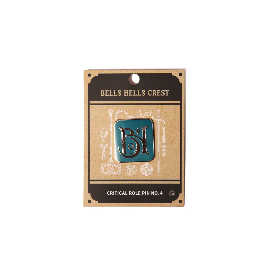 Critical Role Pin No. 4 - Bells Hells Crest