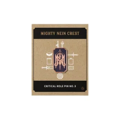 Critical Role Pin No. 3 - Mighty Nein Crest