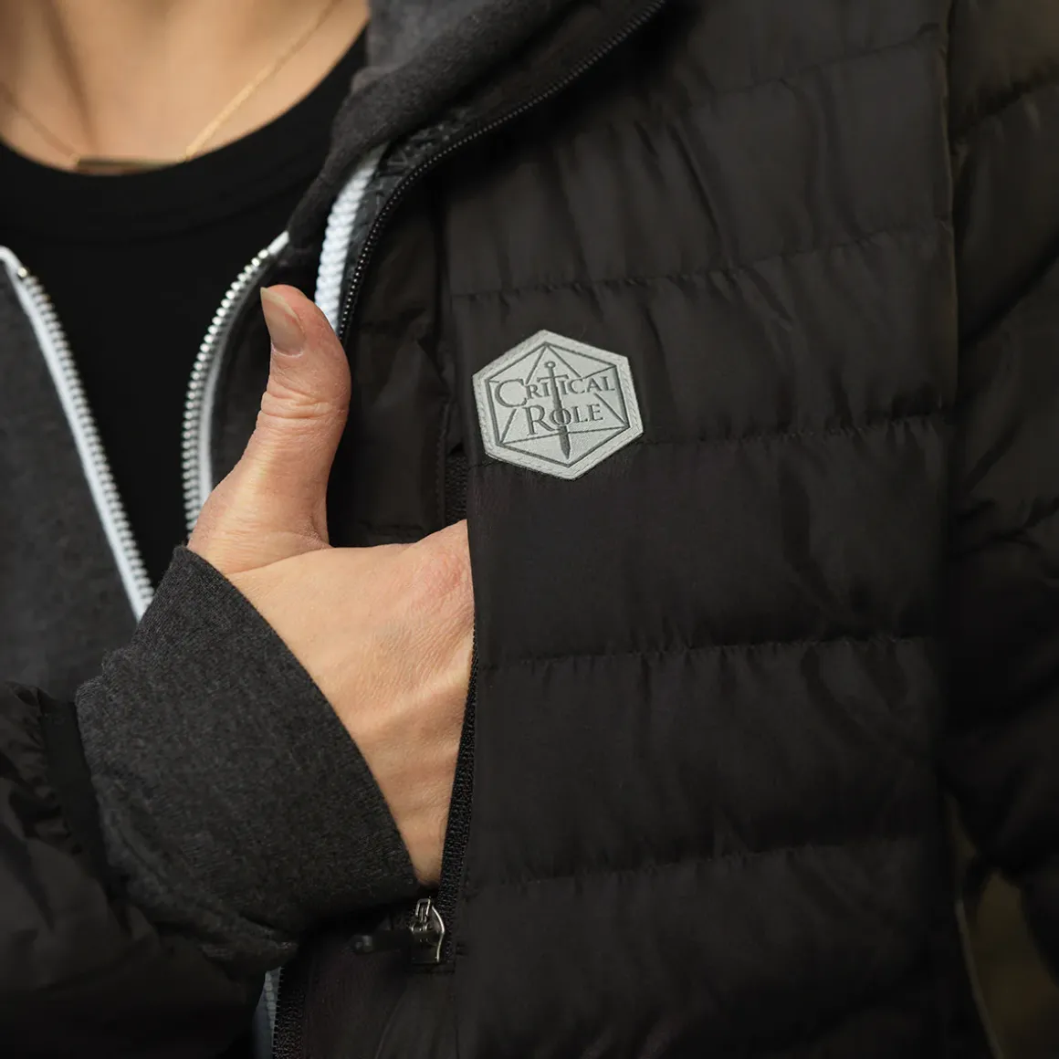 Critical Role Quilted Puffer Jacket