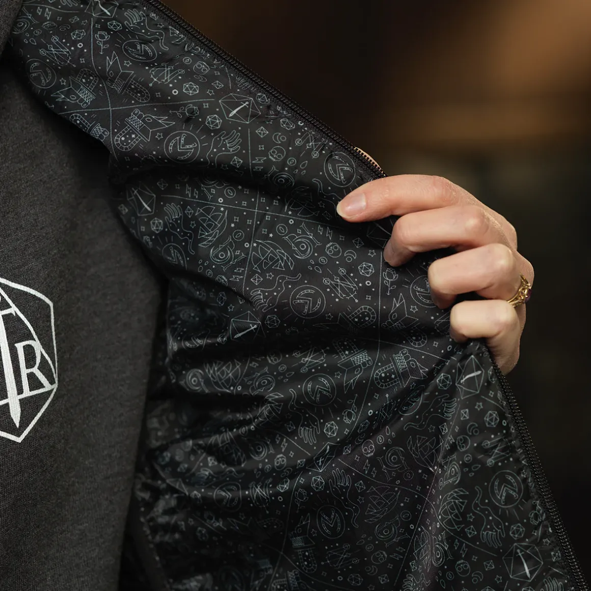 Critical Role Quilted Puffer Jacket