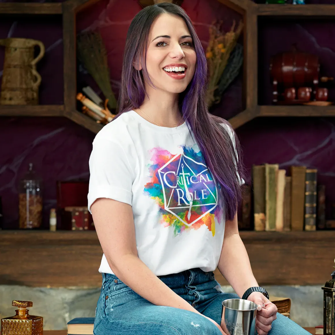 Critical Role Watercolor Logo T-Shirt