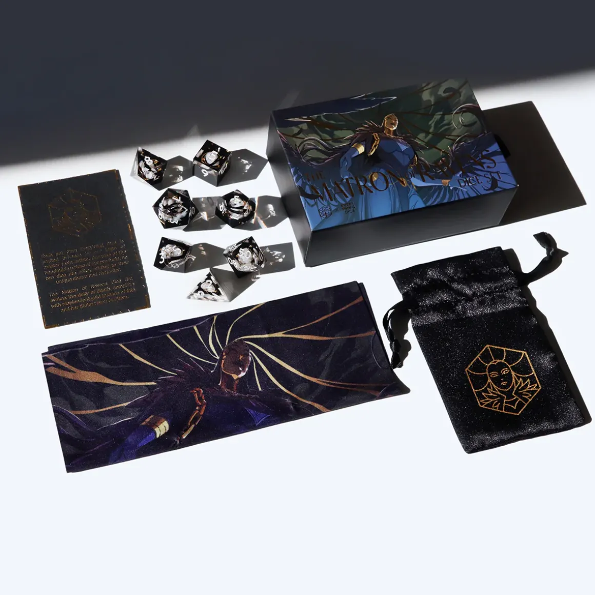 Matron of Ravens Dice Set
