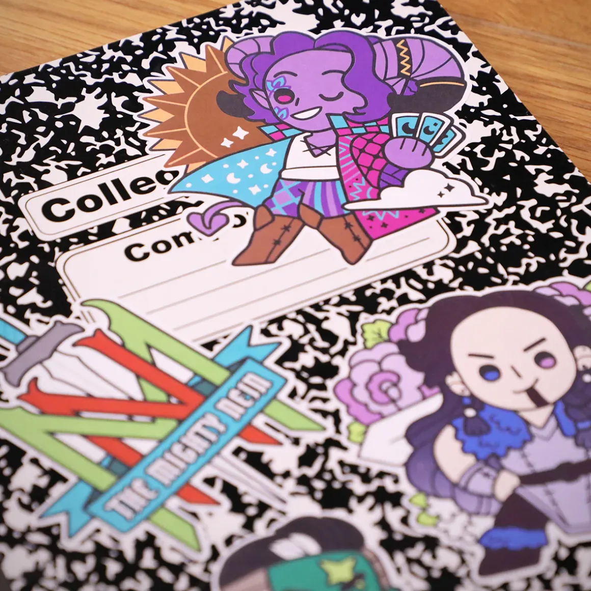 Mighty Nein Chibi Vinyl Decals