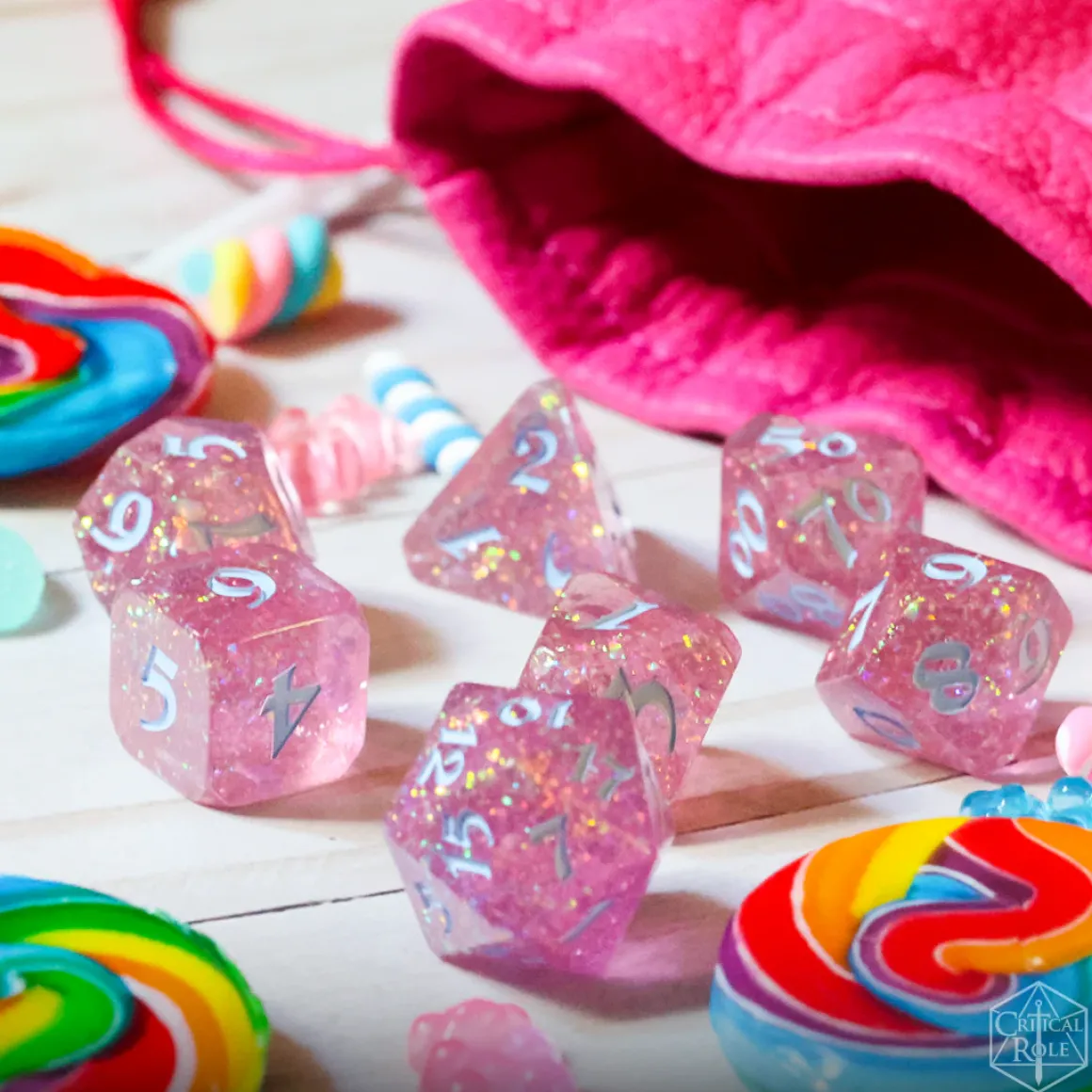 Mighty Nein Dice Set: Jester Lavorre