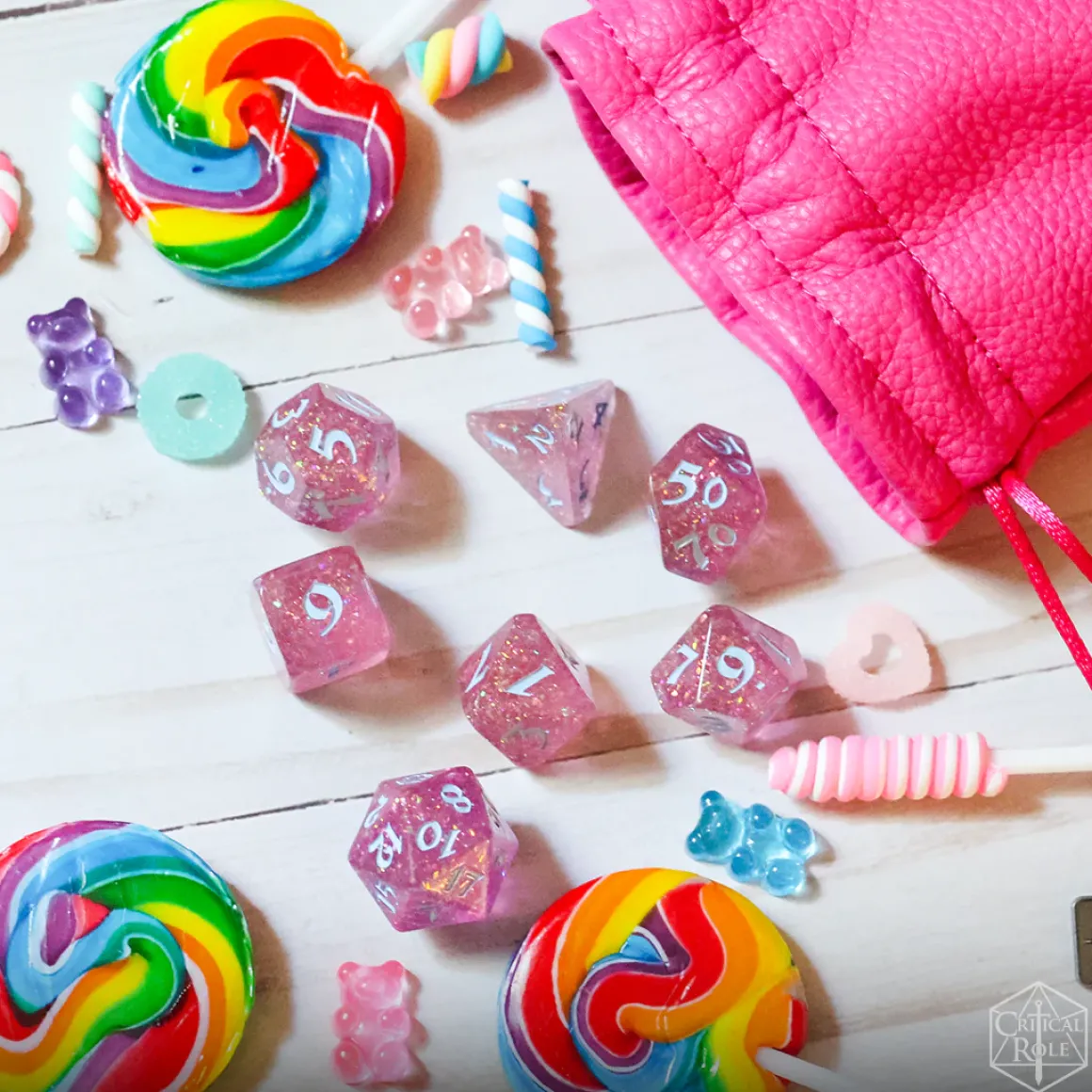 Mighty Nein Dice Set: Jester Lavorre