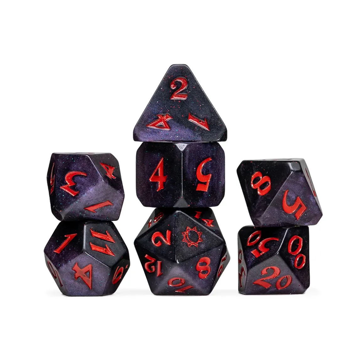 Mighty Nein Dice Set: Mollymauk Tealeaf