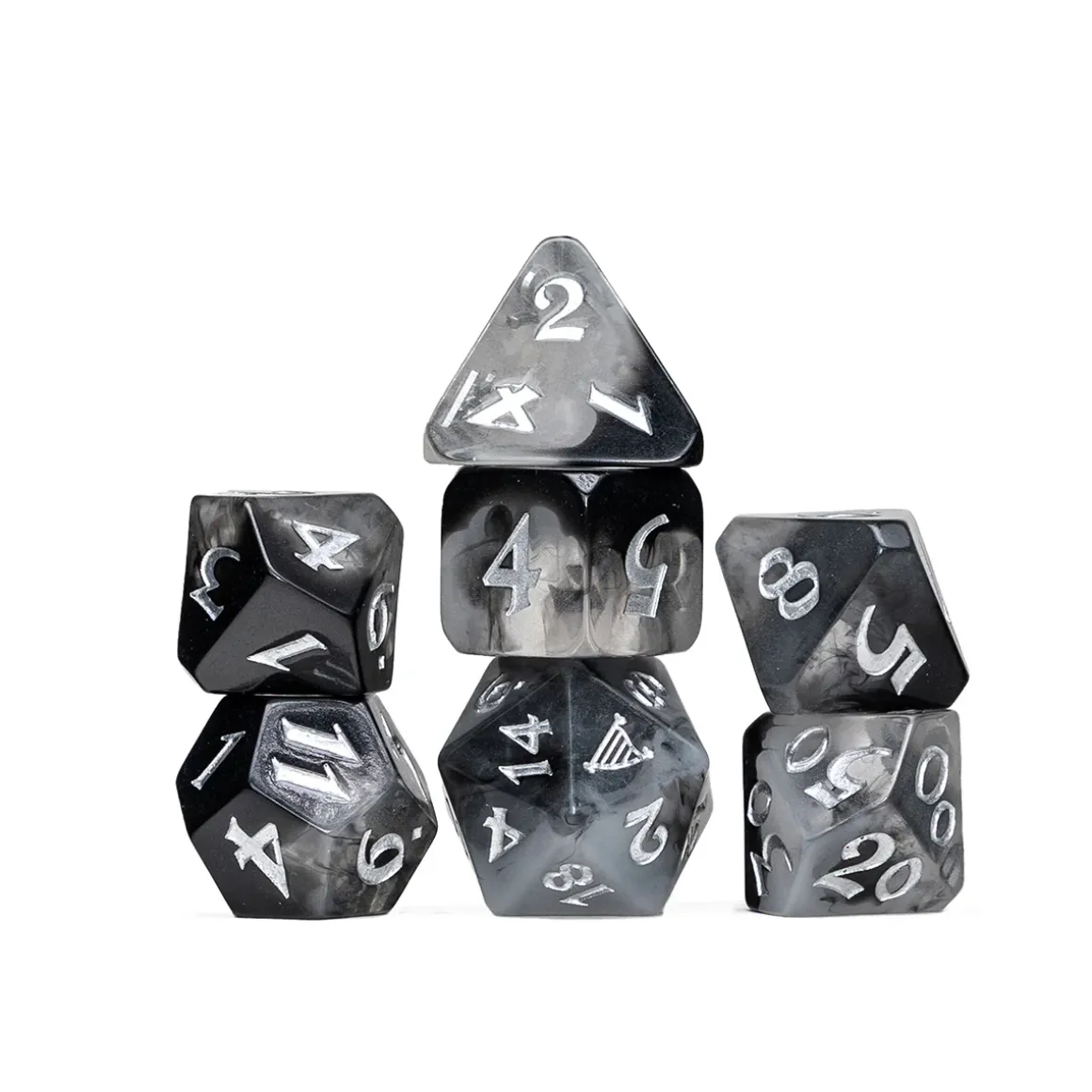 Mighty Nein Dice Set: Yasha Nydoorin