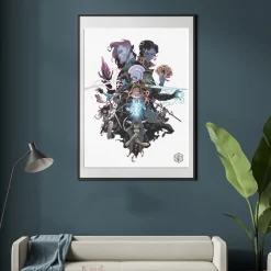 Mighty Nein 50th Episode Art Print by Matteo Scalera & Moreno Dinisio