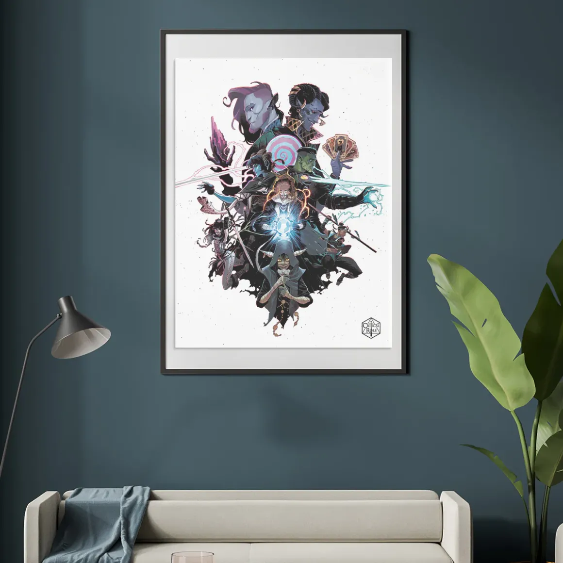 Mighty Nein 50th Episode Art Print by Matteo Scalera & Moreno Dinisio