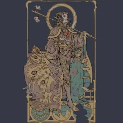 Mollymauk Tealeaf "Long May He Reign" T-Shirt