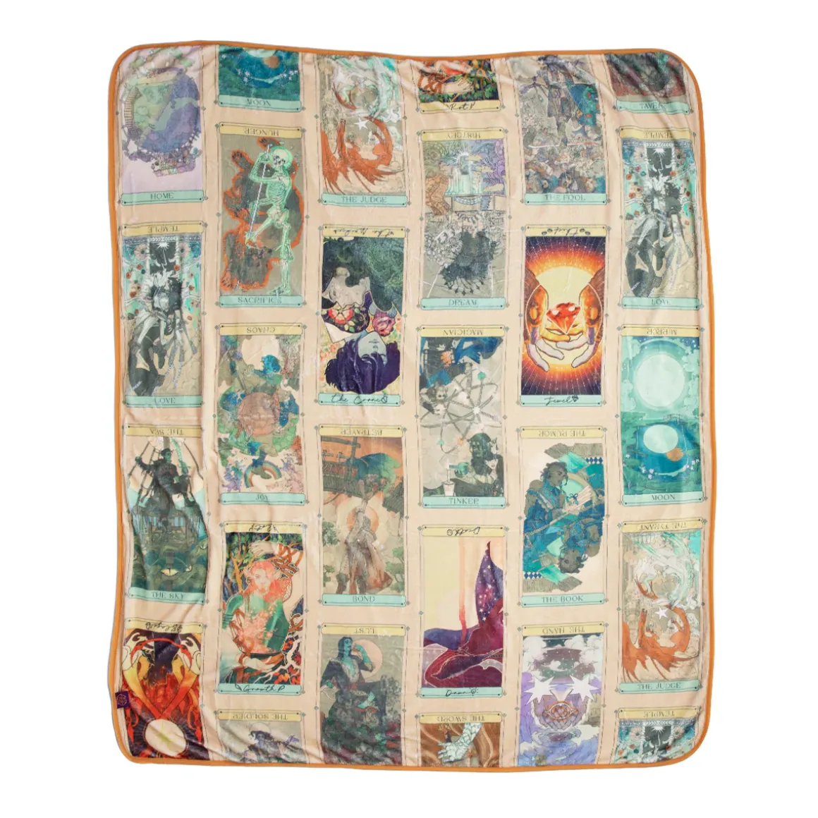 Oracle of the Moon Tarot Blanket