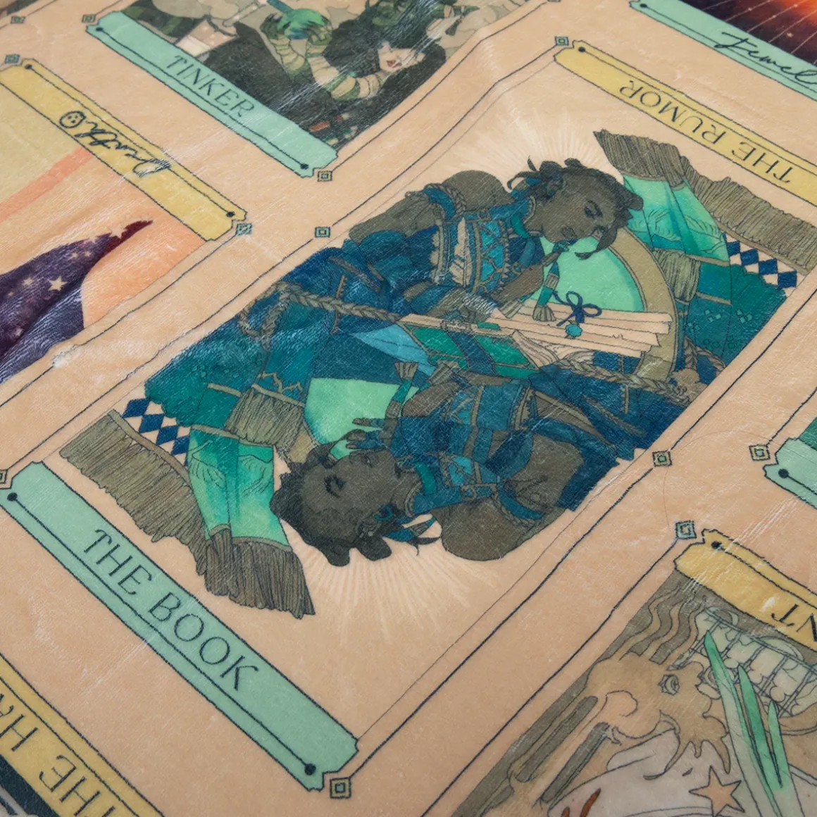 Oracle of the Moon Tarot Blanket