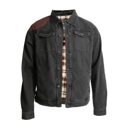 Vox Machina Collection: Grog Strongjaw Flannel Lined Denim Shirt Jacket