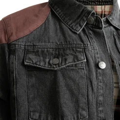 Vox Machina Collection: Grog Strongjaw Flannel Lined Denim Shirt Jacket