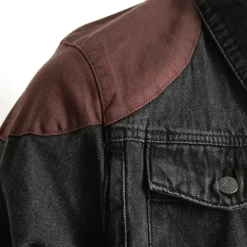Vox Machina Collection: Grog Strongjaw Flannel Lined Denim Shirt Jacket