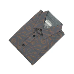 Vox Machina Weapons Button Down Short Sleeve Shirt