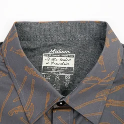 Vox Machina Weapons Button Down Short Sleeve Shirt